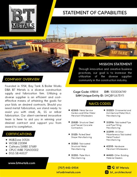 bt metal sales and fabrication|BT metals.